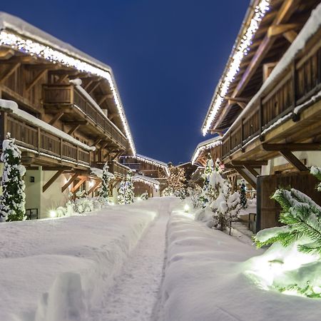 Les Loges Blanches Hotell Megève Eksteriør bilde